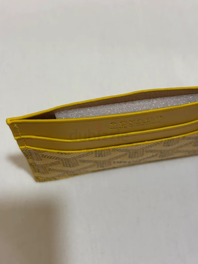 Goyard card wallet yellow / by numberone bags63237610204290111