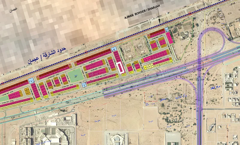 Commercial land in Sharjah near Ajman63270246685953113
