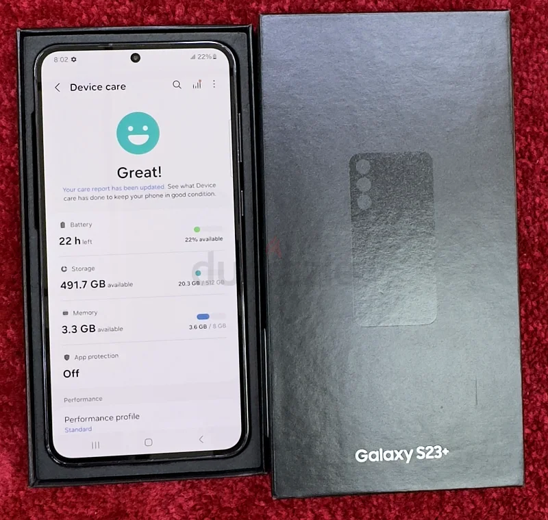 Samsung S23 plus 512GB63215380394753112