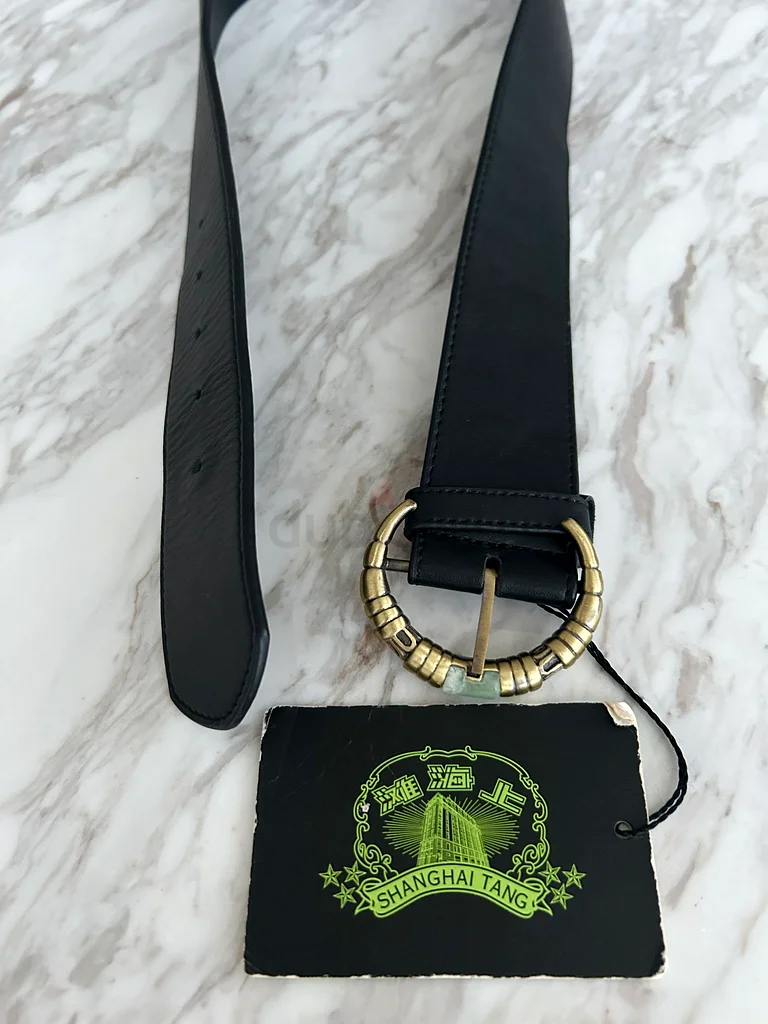 Shanghai Tang new leather belt size S - M63241132458883110