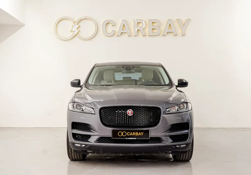 AED 924 PM | JAGUAR F PACE 3.0 V6 SUPERCHARGED | PRISTINE CONDITION | 1 YEAR WARRANTY | GCC63222311812354111