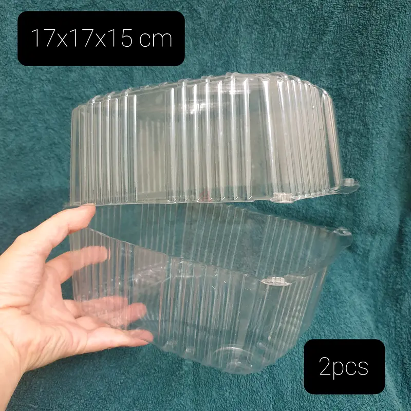 Clear Plastic Food Storage Containers - New