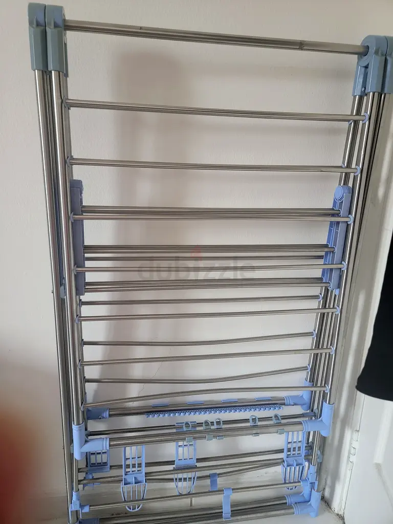Space-Saving Folding Clothes Drying Rack