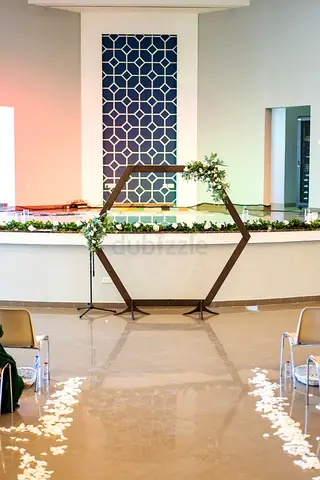 Wedding Arch for Sale - our own wedding arch. With flowers attached