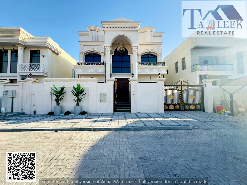 For sale, a wonderful villa in Al Alia - Ajman, with a luxurious modern design and high-quality specifications.63873323900033110