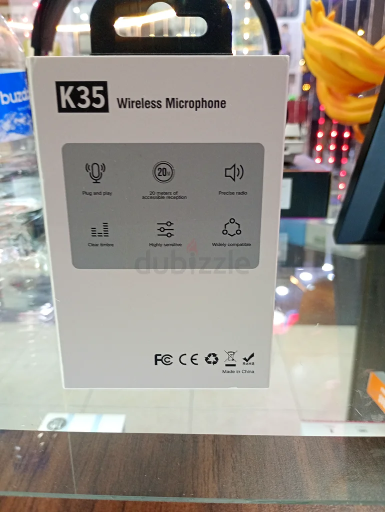 ميكروفون لاسلكي K35 - حرر صوتك!63173146730115111
