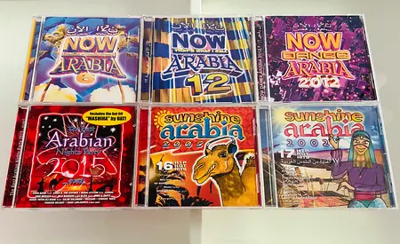 6 Arabic Music CD’s