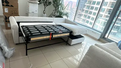 IKEA Gronlid L Shape Sofa bed with storage