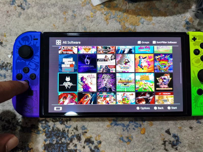 Nintendo Switch OLED - Hacked - Limited Edition63231197470850114