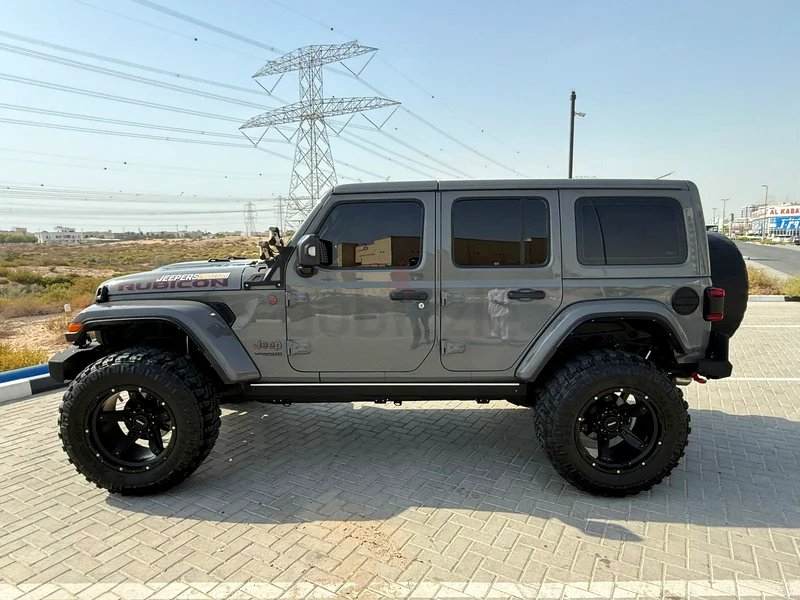 2021 Jeep Wrangler Rubicon Jeepers Edition | 26k kms Gray | Red Leather | Winch  Compressor63225310932226110