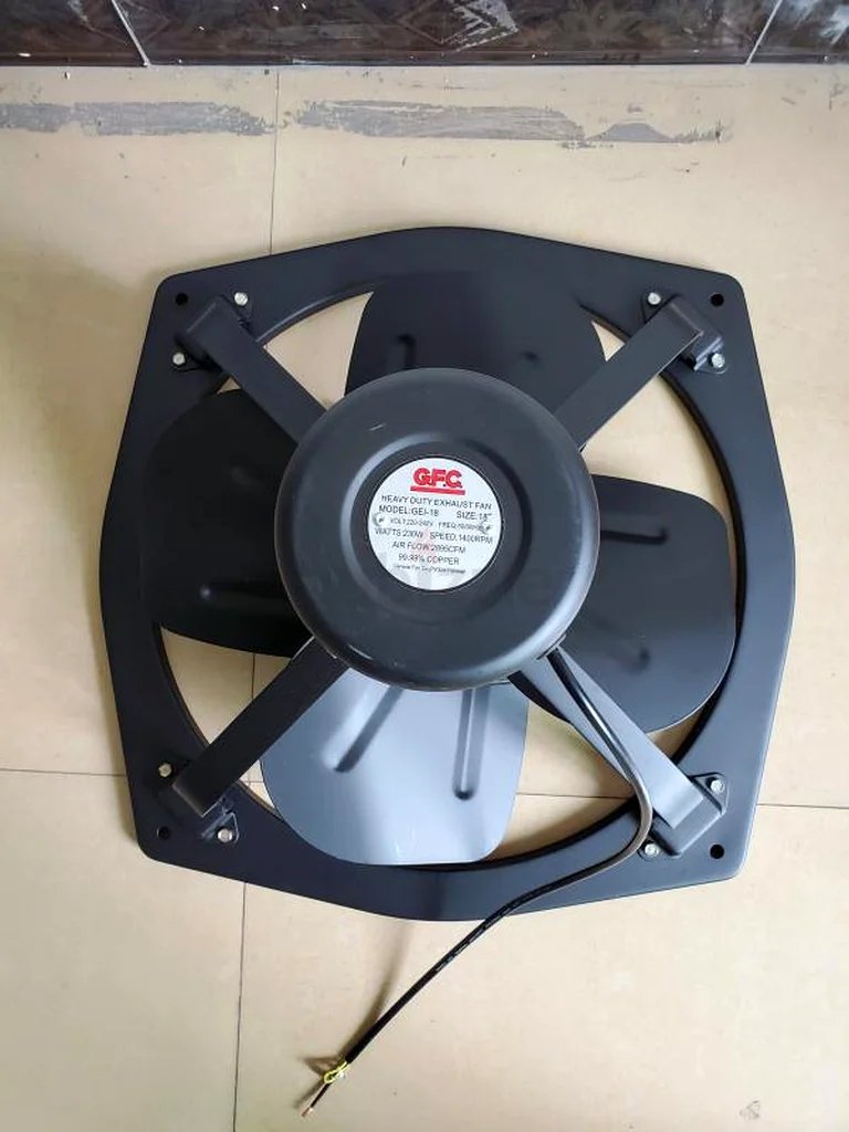 GFC Industrial Exhaust Fan - available in 9”, 12”, 16”, 18” and 24”63167583845250113