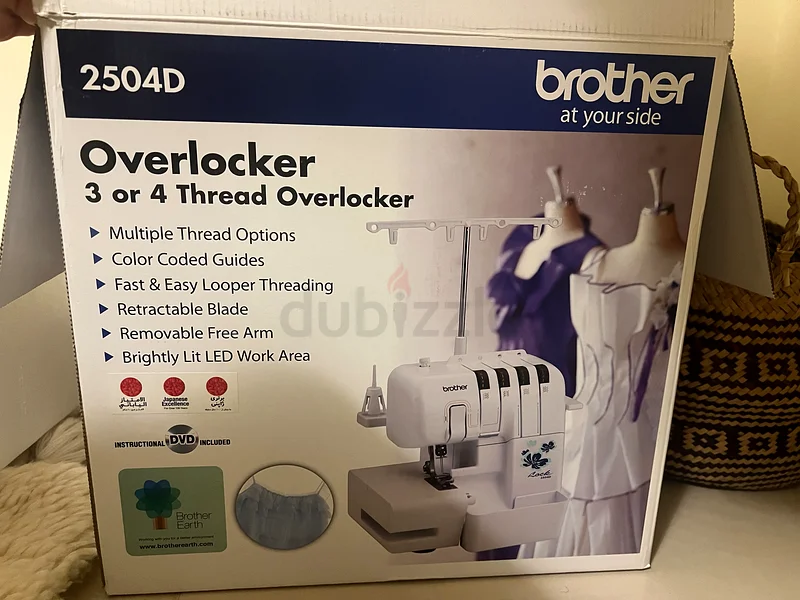 Brother 2504D overlocker machine63257629114627111