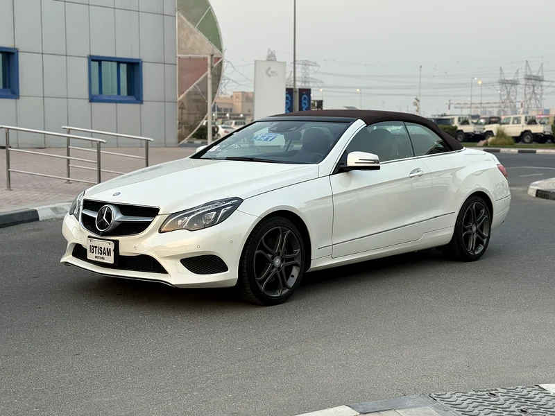 MERCEDES E 350 CABRIOLET - 2014 - 60,000 kms - FULL OPTION - JAPANESE SPEC632331031951391117