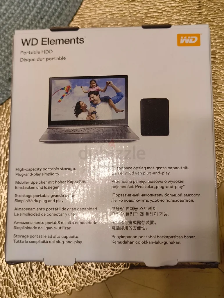 هارد ديسك محمول WD Elements بسعة 1.5 تيرابايت63257117075585111