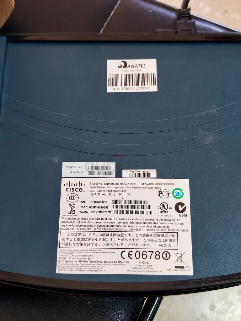 Cisco media player632618105135371110