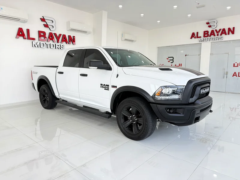 دودج رام وارلوك كلاسك Dodge Ram Warlock Classic اربع ابواب ابيض / اسود خليجي 2022631734882529301124