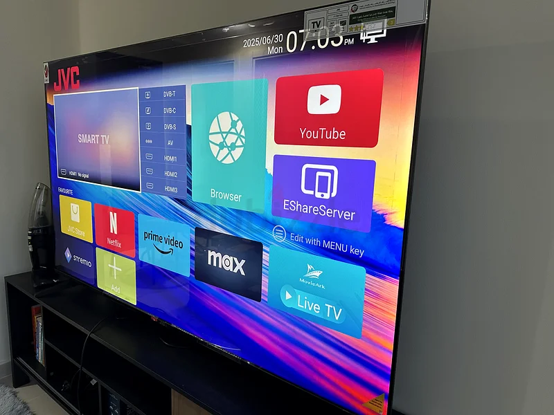 70” inch JVC Smart TV with Browser63165714987267111