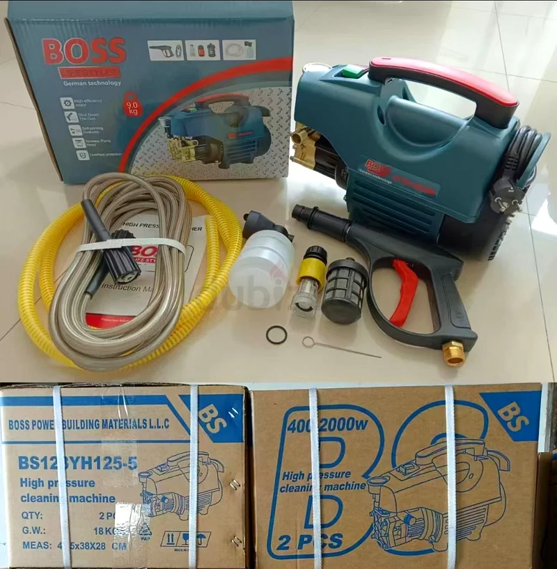 High-Pressure Cleaning Made Easy with BOSS 2000W Machine!632518995043851113