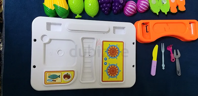 Used Play Kitchen Food Set - Fun for Kids!63226272788354112