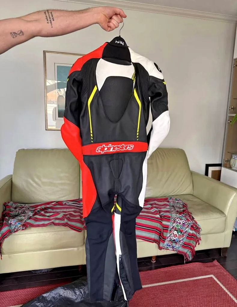 Alpinestar Motorcycle Motorbike Racing Leather Track Suit63237114800899111