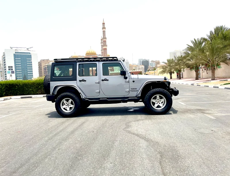 Astonishing Jeep Wrangler Unlimited 2016, GCC Nicely Modified, Original Paint, Zero Accident,63225310820097113