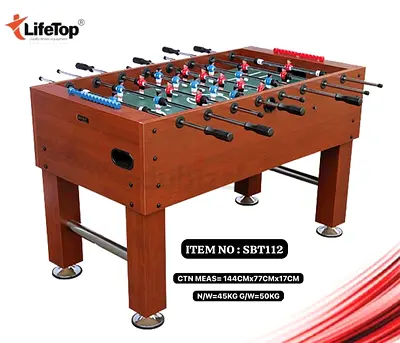 Table Soccer Standard Adult Foosball Rod Board Game Football Table