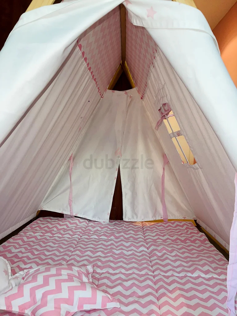 Teepee tent for kids pink63197643572097112