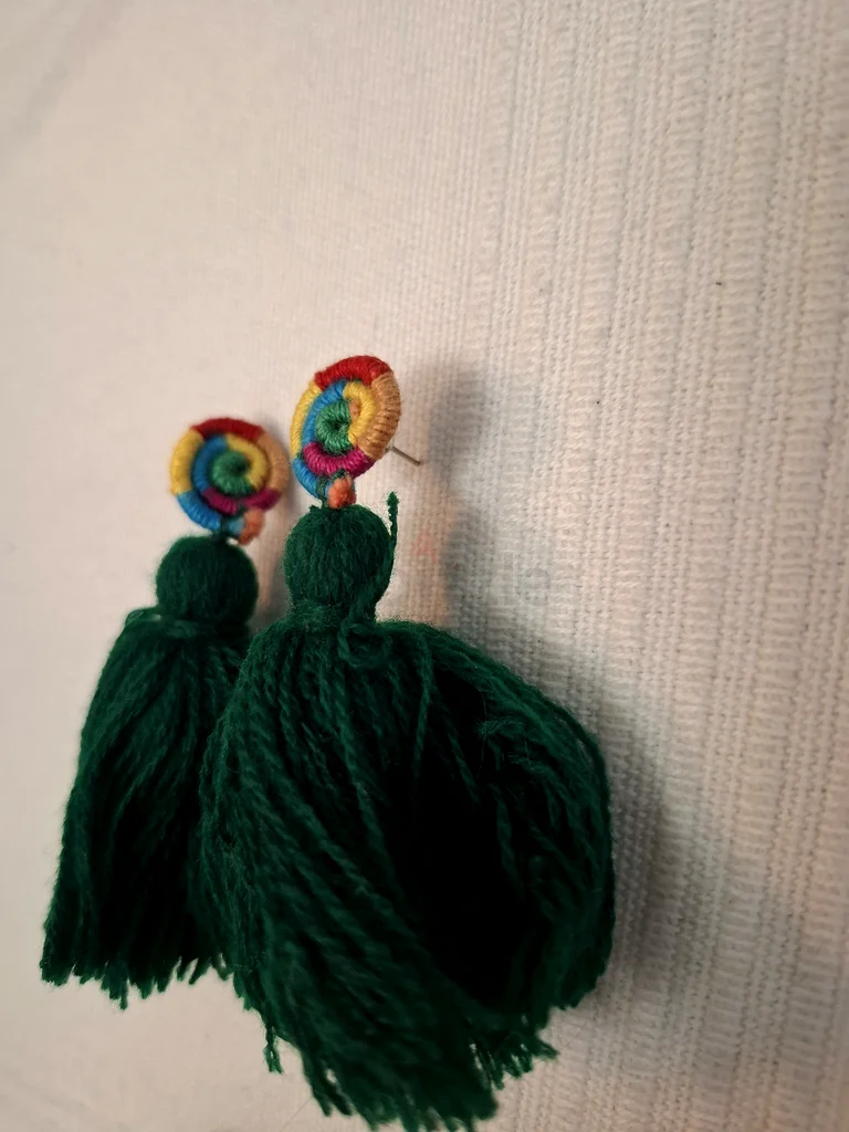 Colorful Handmade Tassel Earrings63172683572099110