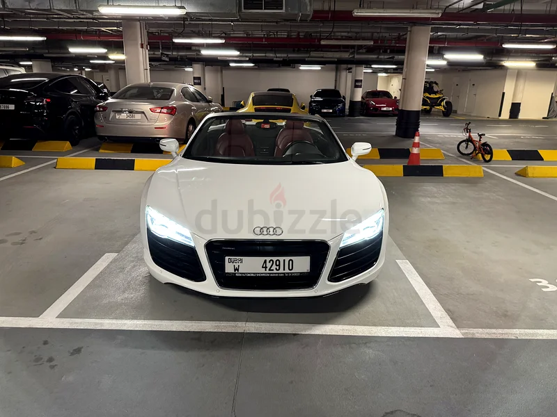 أودي R8 سبايدر GCC بحالة ممتازة63225312803715113