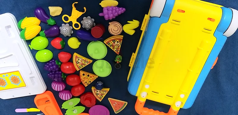 Used Play Kitchen Food Set - Fun for Kids!63226272788354113