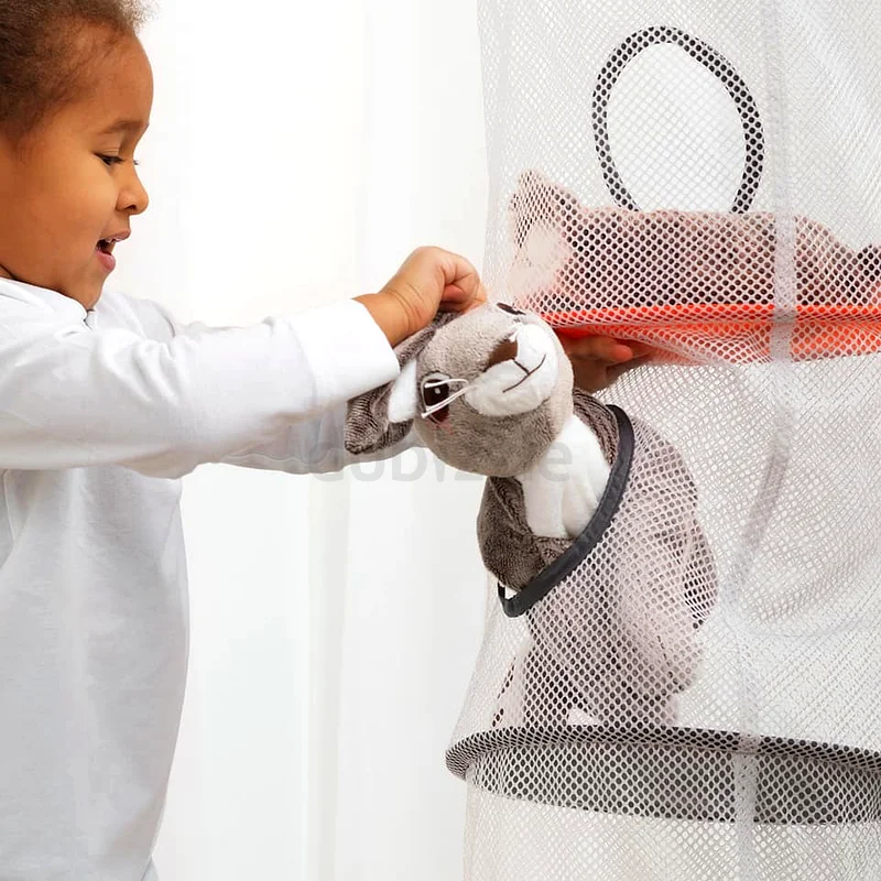 Colorful Hanging Toy Organizer for Your Babys Room IKEA PS FANGST63208382434563113