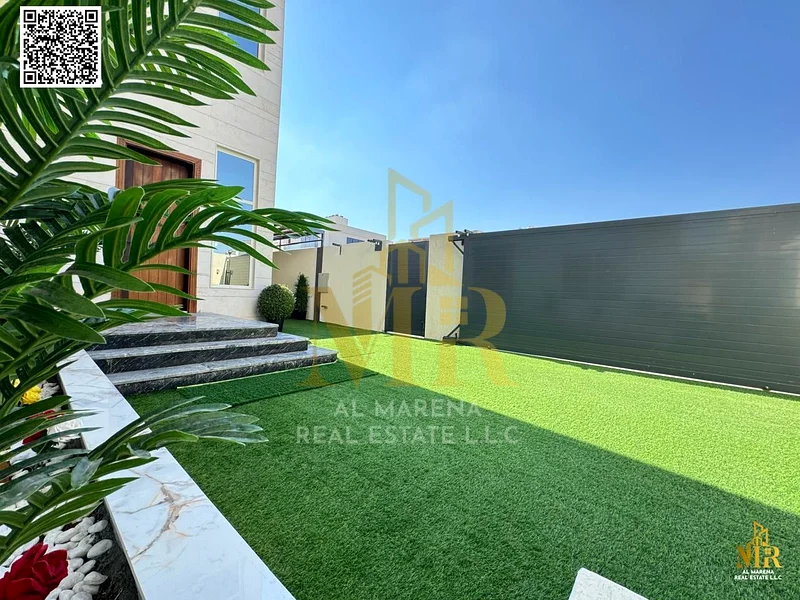 فيلا بسعر شامل للكهرباء والمياه وتكييف الهواء، جاهزة للسكن في أكثر مناطق عجمان تميزًا، قريبة من63873719308546114