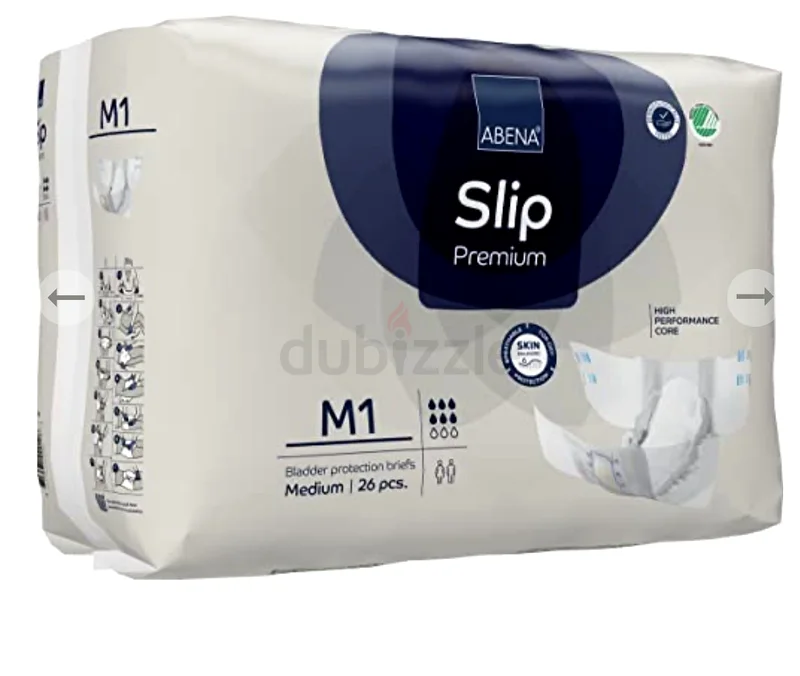 Abena adult diapers size M1 brand new in sealed pack  26pcs x 2 packs63226784914305111