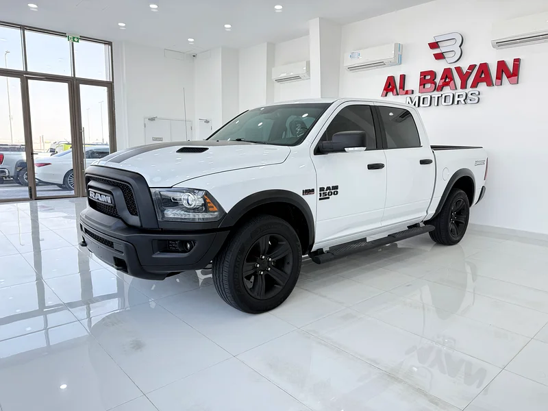 دودج رام وارلوك كلاسك Dodge Ram Warlock Classic اربع ابواب ابيض / اسود خليجي 202263173488252930111