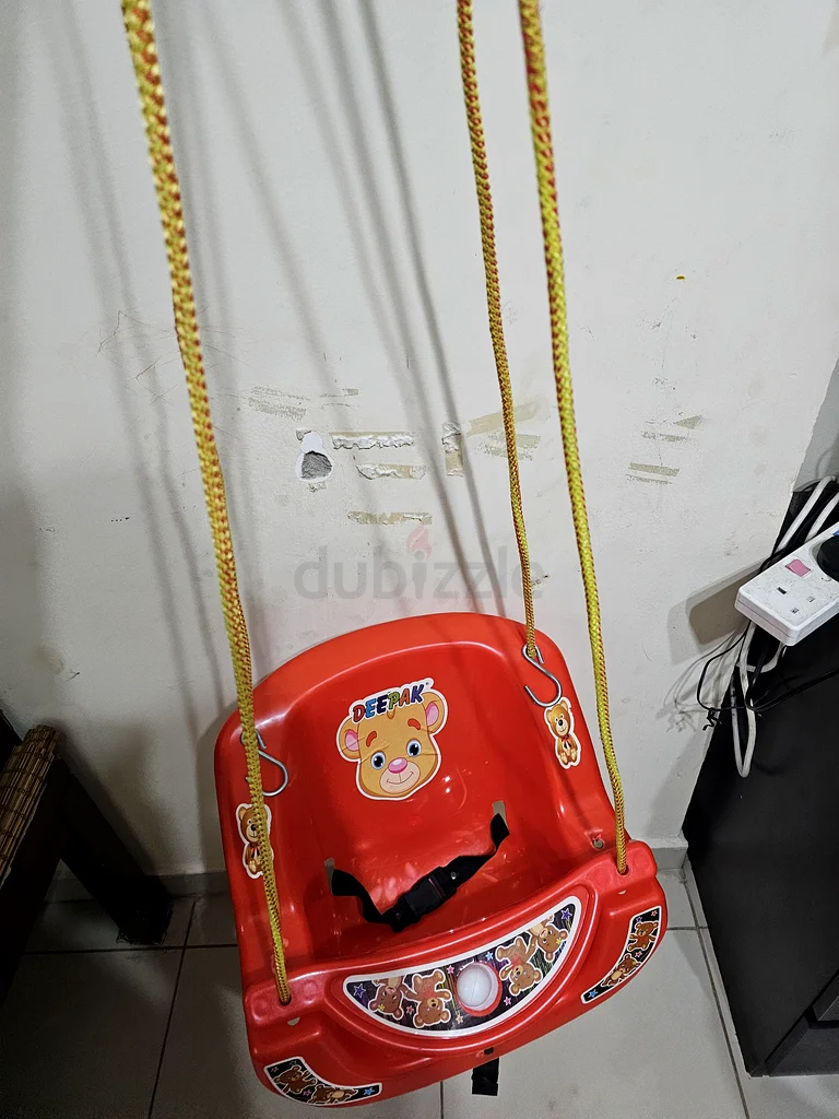 Bright and Fun Baby Swing with Ropes63204252597891111