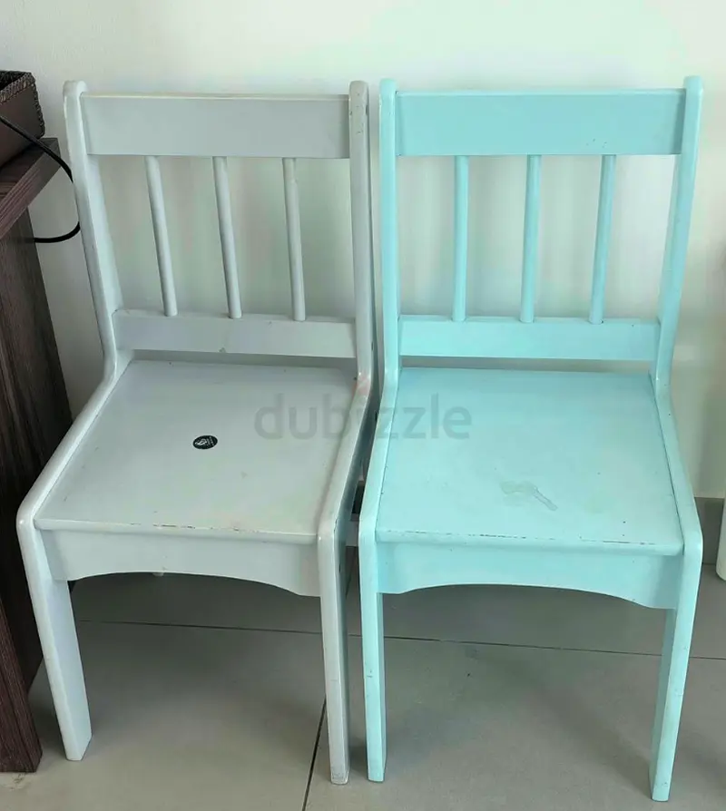 Charming Chairs for Sale for kids at bargain take both for 35AED.