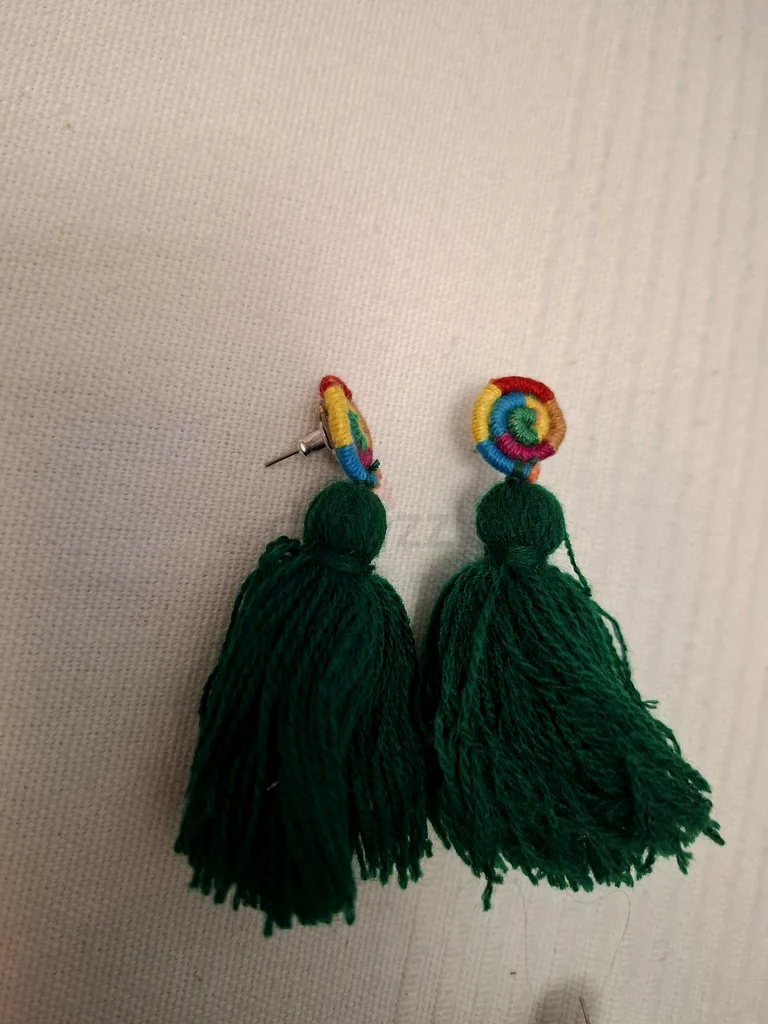 Colorful Handmade Tassel Earrings63172683572099111