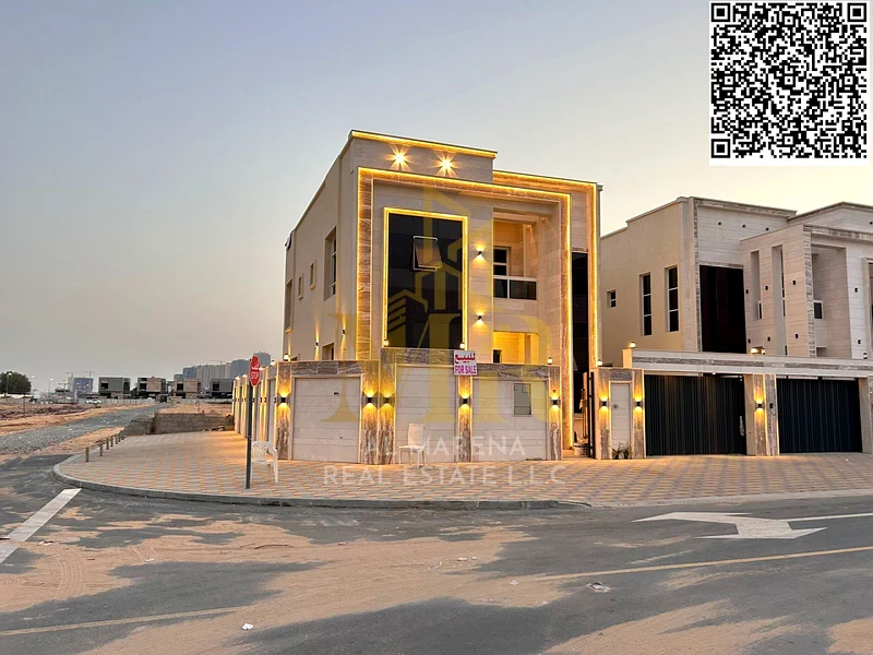 لتملك الملكية الكاملة لجميع الجنسيات في عجمان، فيلا فاخرة حديثة في الزاهية، قابلة للتفاوض63170849499011111