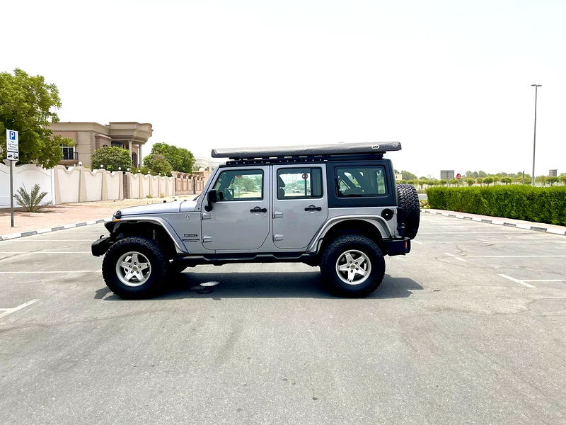 Astonishing Jeep Wrangler Unlimited 2016, GCC Nicely Modified, Original Paint, Zero Accident,63225310820097114