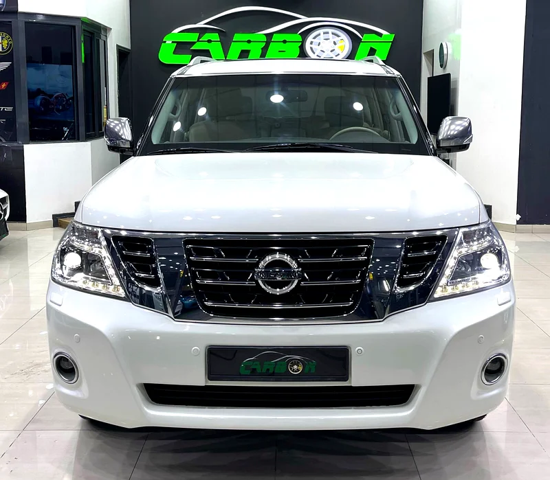 “Drive the Desert King – 2015 White Nissan Patrol V8” GCC SPEC EXCELLENT CONDITON63157442474113112