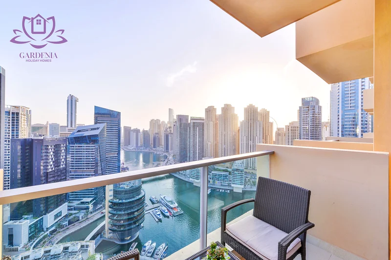 عنوان دبي مارينا - منظر خلاب للمرسى - تخطيط واسع63816906221571111