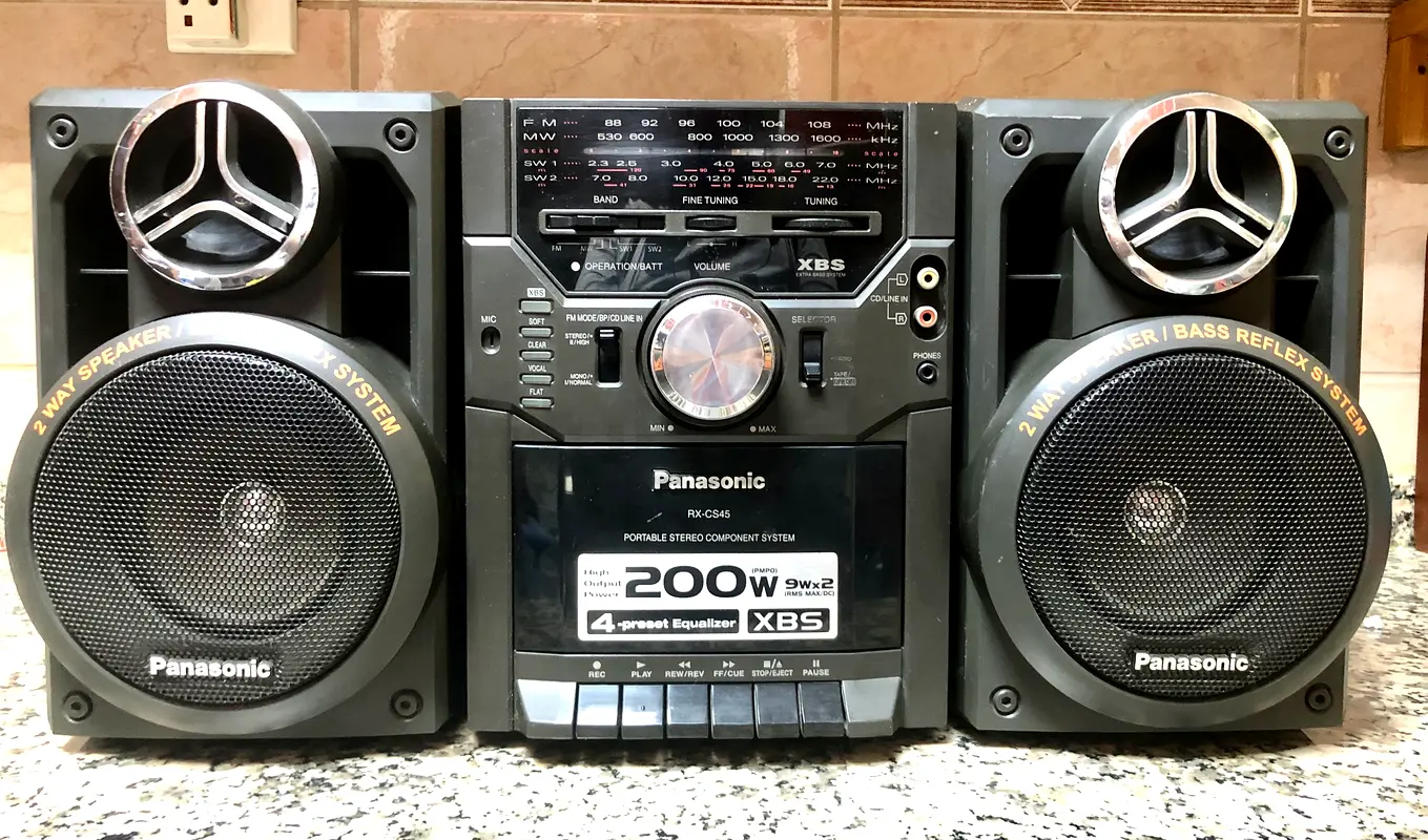 Powerful Panasonic Stereo System for Sale!