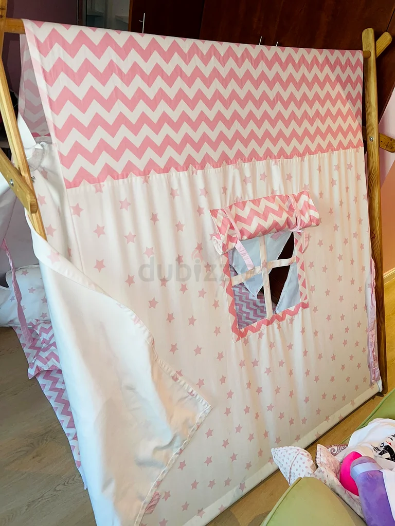 Teepee tent for kids pink63197643572097111