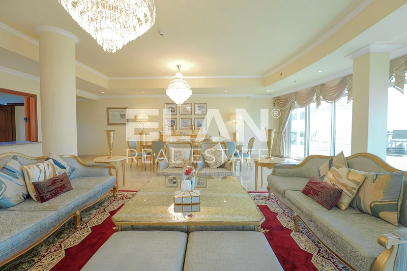 فرش فاخر فائق | إطلالة على البحر | نخلة جميرا64009773865858112