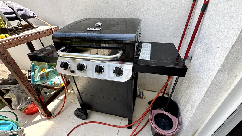 Char-Broil Gas BBQ Convective 410 B - 4-burner Barbecue with Cast Iron Grates, Stainless Steel Burn!63259188414850111