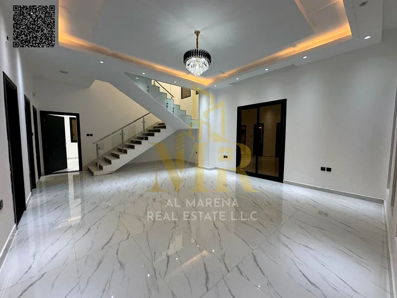 A distinctive villa in Al-Haliou, 1 floor, with a roof, on an area of ​​3,765 square feet, with master bedrooms, at a price including registration and63892471942786114