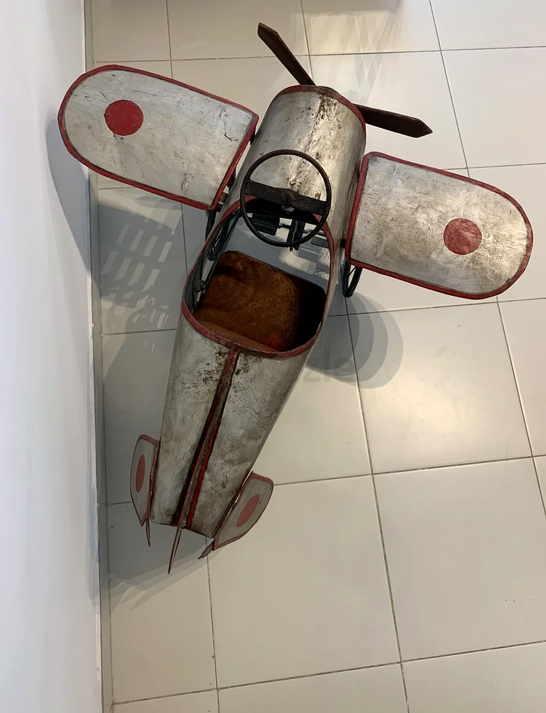Vintage RAF Toy Airplane63226785775491111