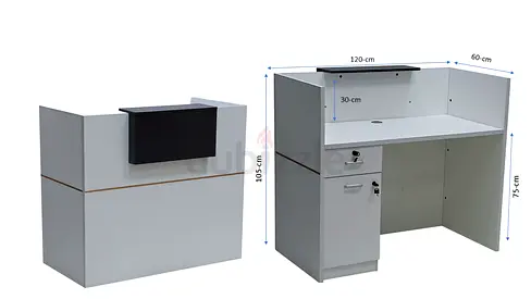 Reception table 120cm