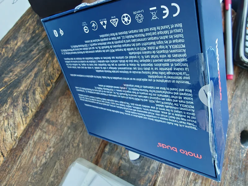 New Motorola Moto Buds+ Wireless Earbuds beach sand colour63166176980099112