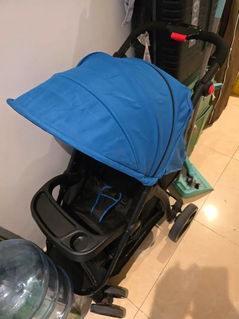 Comfortable and Stylish Blue Stroller for Your Little One